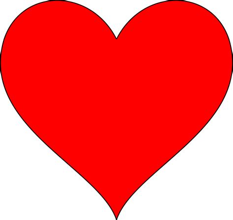 Red Heart Symbol - ClipArt Best