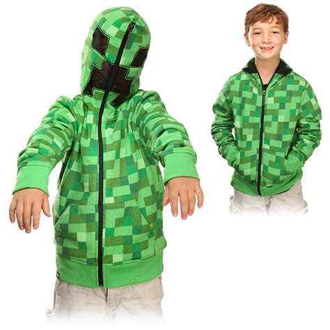 Minecraft Creeper Youth Hoodie