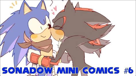 Cute Sonadow comics #6 | Sonadow mini comic dubs 💙 ️ - YouTube