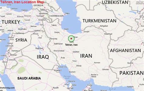 Where is Tehran, Iran?, Location Map, Geography & Facts