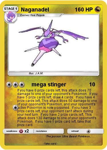 Pokémon Naganadel 2 2 - mega stinger - My Pokemon Card