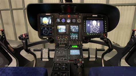 Cockpit of the Flying Helicopter Simulator EC 135 ACT/FHS