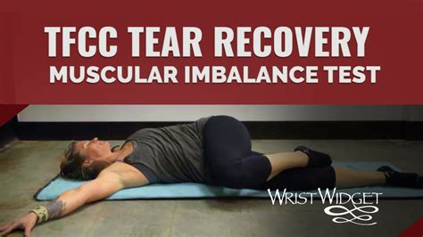 TFCC tear recovery: Muscular imbalance test for Neck, Shoulder, and ...