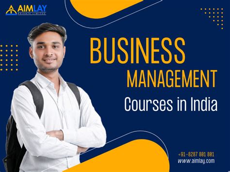 Business Management Courses in India: After 12th - Aimlay