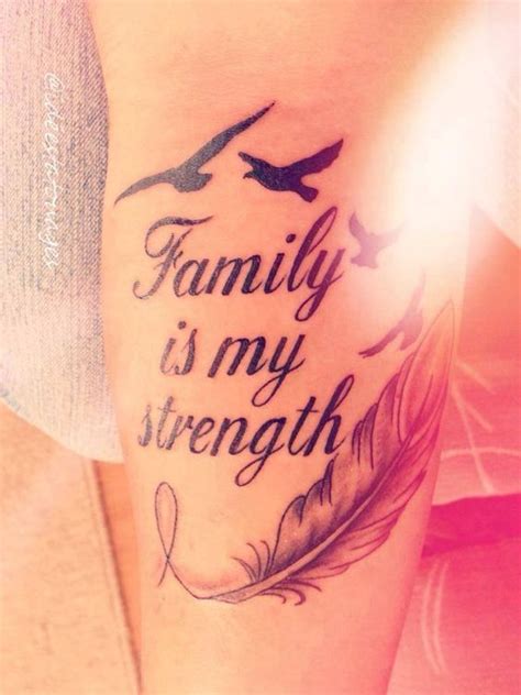 Family Tattoos - Tattoo Designs For Women! | Family tattoos, Feather ...