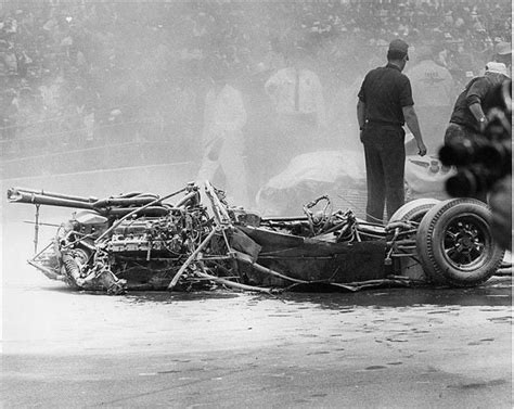 Indy/Formula One: Fatal and Non Fatal Crash Photos (Stop Motion, Color, B&W, Frames) - Section 174