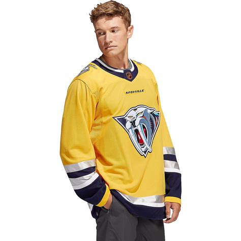 adidas Men's Nashville Predators Reverse Retro Jersey | Academy