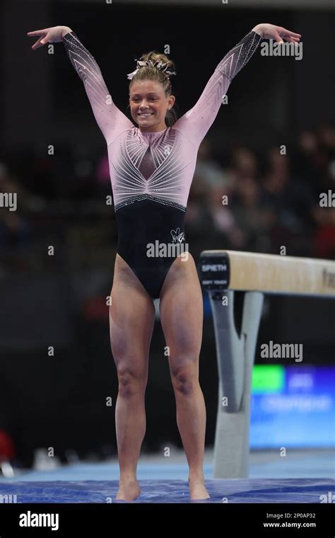 Louisville, KY, USA. 24th Feb, 2023. USA Gymnastics 2023 Nastia Liukin ...