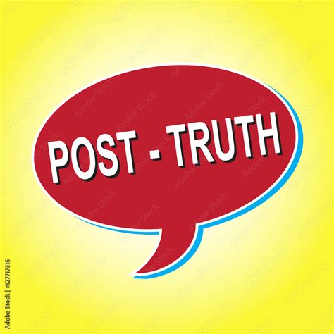 Icon "Post-Truth". Vector illustration. Stock Vector | Adobe Stock