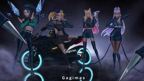 ArtStation - K/DA・THE BADDEST