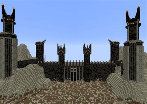 Black Gate of Mordor Minecraft Project