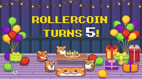 [UPDATED 05/30/23] Join RollerCoin 5th Anniversary Birthday Party! - RollerCoin Blog – Our News ...