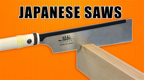 Japanese Saws - A Guide to Japanese Pull Saws - YouTube