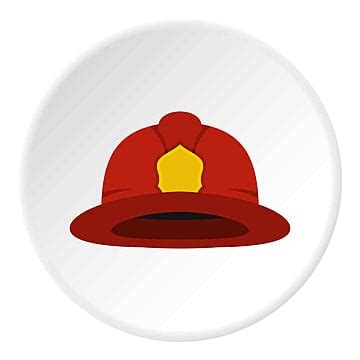 Sombrero Casco De Bombero Animado Png - Draw-front