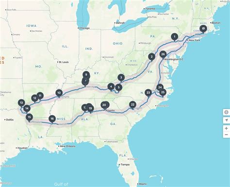 Print Road Trip Map