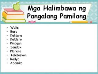 Pangngalan (Pangngalang Pamilang) | PPT