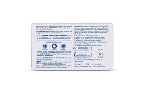 Johnson's Baby Soap, 150 gm Price, Uses, Side Effects, Composition ...