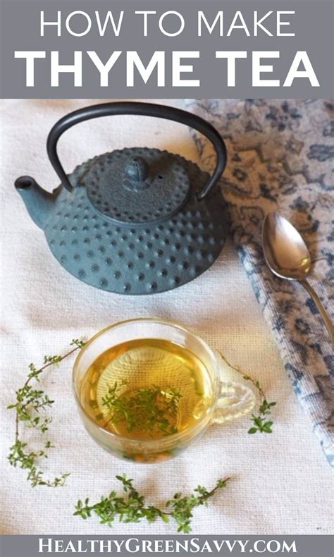 How to Make Thyme Tea from Fresh or Dried Thyme