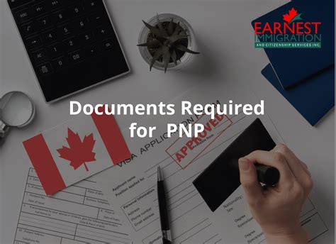 Documents Required and Application Process For PNP - Earnest Immigration