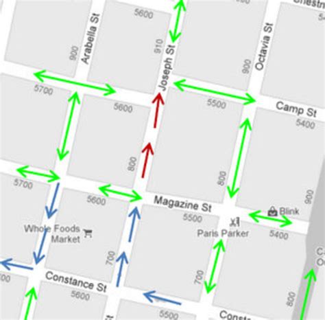 "Down 3 blocks "means go across 3 streets? What does block mean there actually? | HiNative