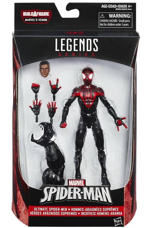 Marvel Legends Miles Morales Spider-Man 6" Review & Photos! - Marvel ...