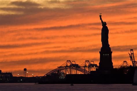 Statue of Liberty @ Sunset | Flickr - Photo Sharing!