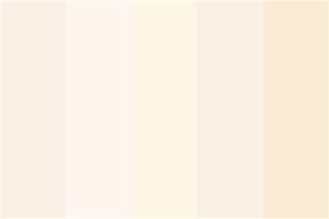 Shades of White Color Palette