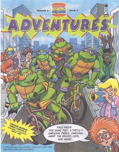 Burger King Kids Club Adventures : TMNT