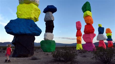 Desert Art Installation Is Defaced - The New York Times