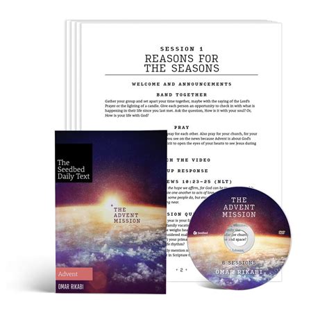 Advent Mission (Church-wide Advent Study Kit) – My Seedbed