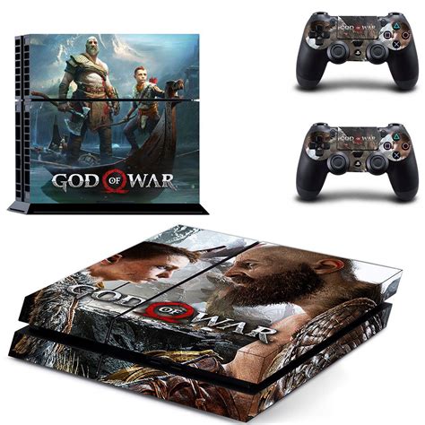 PlayStation 4 Skin Cover - God Of War 4 - ConsoleSkins.co