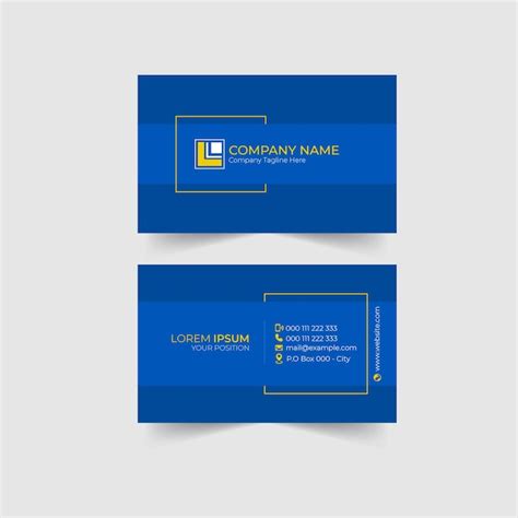 Premium Vector | Modern Business Cards - Ready to Print