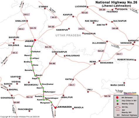 Jhansi In India Map