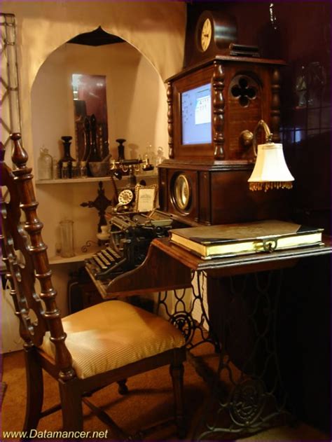 28 Crazy Steampunk Home Office Designs - DigsDigs