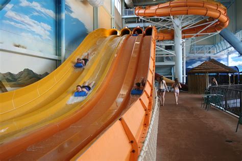 The Cheetah Race Mat Slide at Kalahari Resort in Sandusky, Ohio. | Indoor Waterpark Fun ...