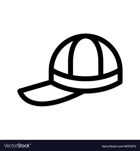 Cap icon Royalty Free Vector Image - VectorStock