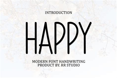 Happy Font by RR Studio · Creative Fabrica