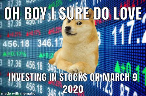 Stock market crash : r/dogelore