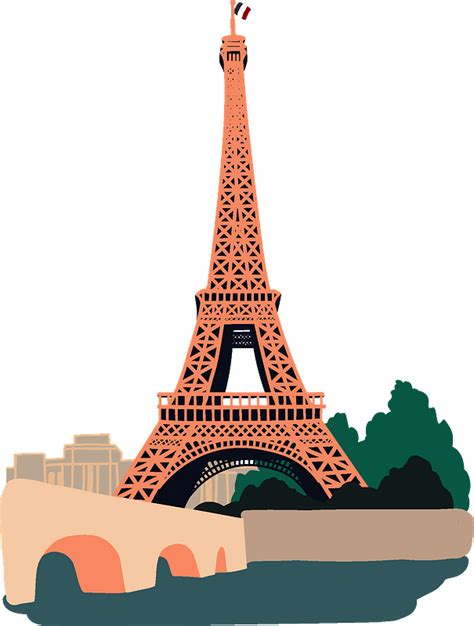 Torre Eiffel Paris Png Clipart
