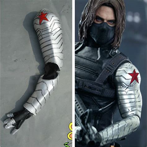 Channel Your Inner Captain America with Bucky Cosplay Arms Armor Gloves