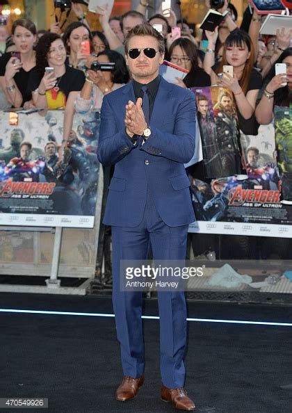 Jeremy Renner,Avengers/Ultron UK premiere - The Avengers: Age of Ultron ...