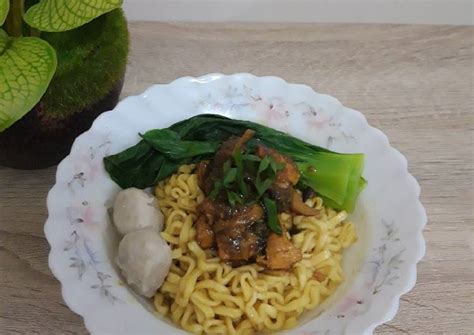 Resep Mie Ayam Jamur oleh dia - Cookpad