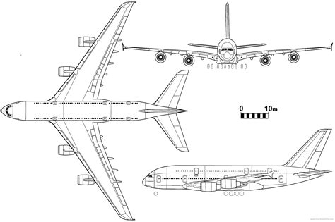 Pin by Mario Luis on Blueprints | Airbus a380, Airbus, Aircraft design