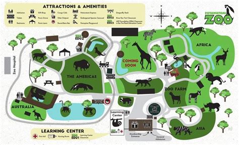 Zoo Map, Indiana