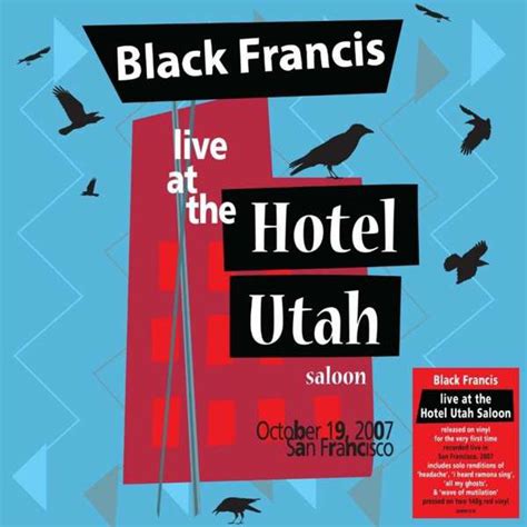 Black Francis - Live At The Hotel Utah Saloon (2LP Red Vinyl) - Mr Vinyl