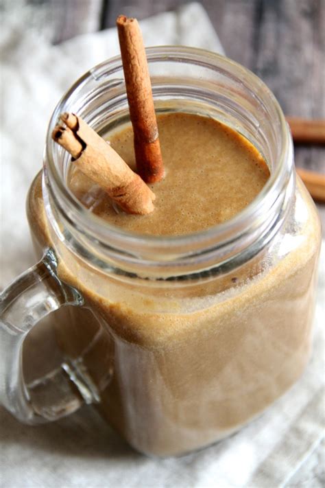 Gingerbread Cookie Dough Smoothie | running with spoons