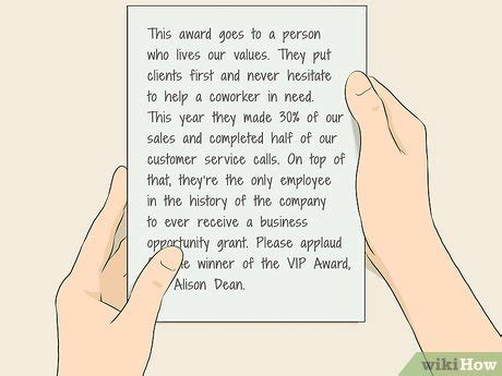 How to Present an Award: 13 Steps (with Pictures) - wikiHow