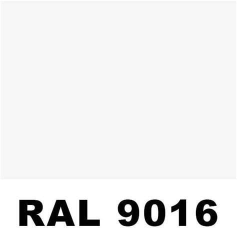 RAL 9016 - Traffic White