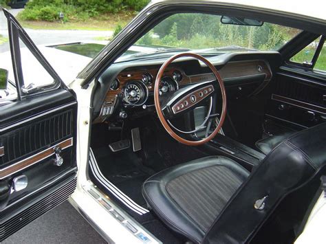 1968 FORD MUSTANG GT 2 DOOR FASTBACK - Interior - 93493