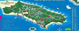 Resort Map | Cayo Levantado Resort | Samana, D.R.